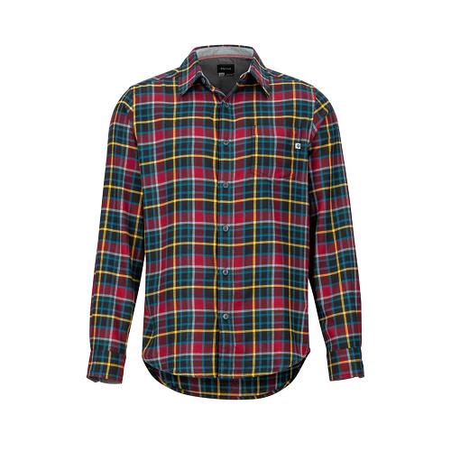 Marmot Fairfax Clothes - Mens Shirts Red Yellow CA2318406 Canada